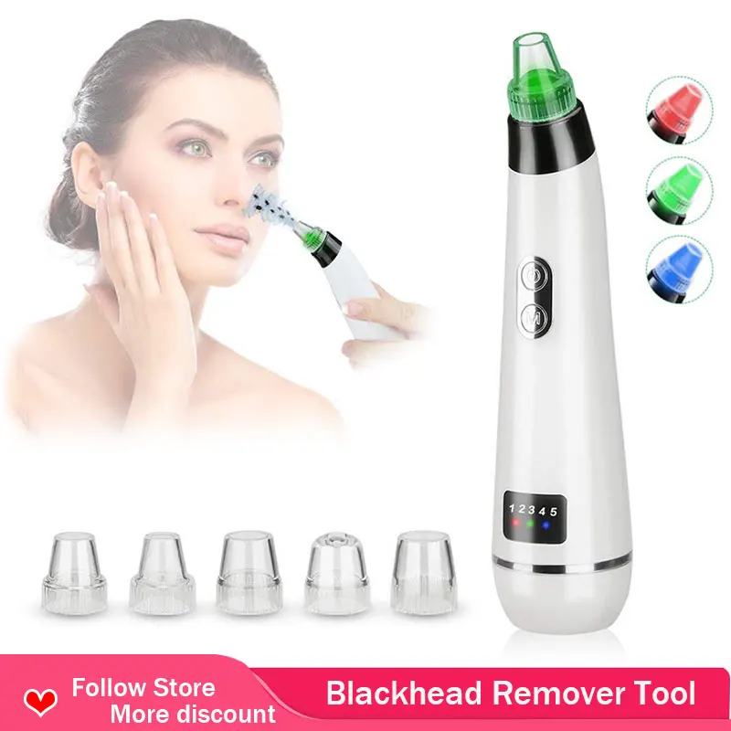 Electric Blackhead Remover Tool Facial Deep Cleaner Skin Care Suction Remove Blackhead Pore Cleaner Vacuum Blackhead Remover
Electric Blackhead Remover Tool Facial Deep Cleaner Skin Care Suction Remove Blackhead Pore Cleaner Vacuum Blackhead Remover