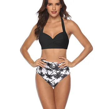 Sexy Swimwear Women 2020 Mujer High Waist Bikini Set Swimsuit Plus Size Summer Swimming Suit for Women Beachwear Maillot De Bain
Sexy Swimwear Women 2020 Mujer High Waist Bikini Set Swimsuit Plus Size Summer Swimming Suit for Women Beachwear Maillot De Bain