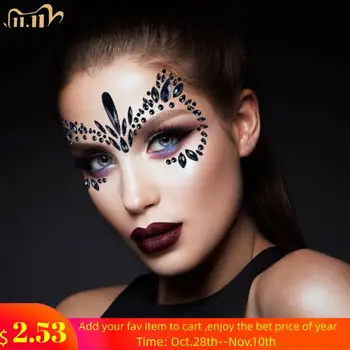 Carnival Party Tattoo Sticker Super Shiny Forehead Sticker DIY Face Decoration Face Gems Rhinestone Temporary Tattoo Sticker 1PC
Carnival Party Tattoo Sticker Super Shiny Forehead Sticker DIY Face Decoration Face Gems Rhinestone Temporary Tattoo Sticker 1PC