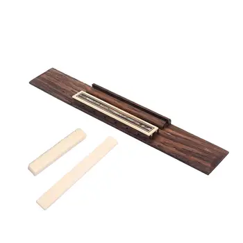 Classical Guitar Wooden Bridge Imitation Cattle Bone Nut Saddle Set Guitar Accessories
Classical Guitar Wooden Bridge Imitation Cattle Bone Nut Saddle Set Guitar Accessories