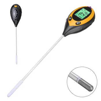 4-in-1 LCD Displayed Soil Meter PH Value Temperature Humidity Light Soil Tester Meter for Pot Garden Plants Measuring Instrument
4-in-1 LCD Displayed Soil Meter PH Value Temperature Humidity Light Soil Tester Meter for Pot Garden Plants Measuring Instrument