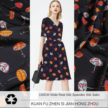 140CM Wide 19 M / M Custom Digital Printing Silk Spandex Satin Fabric for Summer Dress Cheongsam Shirt Bedding
140CM Wide 19 M / M Custom Digital Printing Silk Spandex Satin Fabric for Summer Dress Cheongsam Shirt Bedding