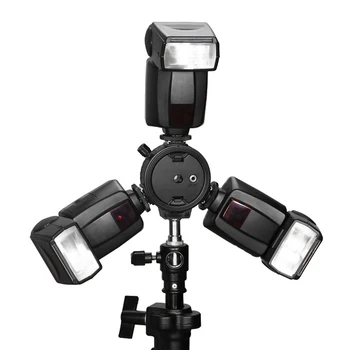NiceFoto One Sync Socket to 3 Hot Shoe Adapter 3 in 1 Camera Flash Bracket Speedlite Holder Mount Umbrella Studio Light Stand
NiceFoto One Sync Socket to 3 Hot Shoe Adapter 3 in 1 Camera Flash Bracket Speedlite Holder Mount Umbrella Studio Light Stand