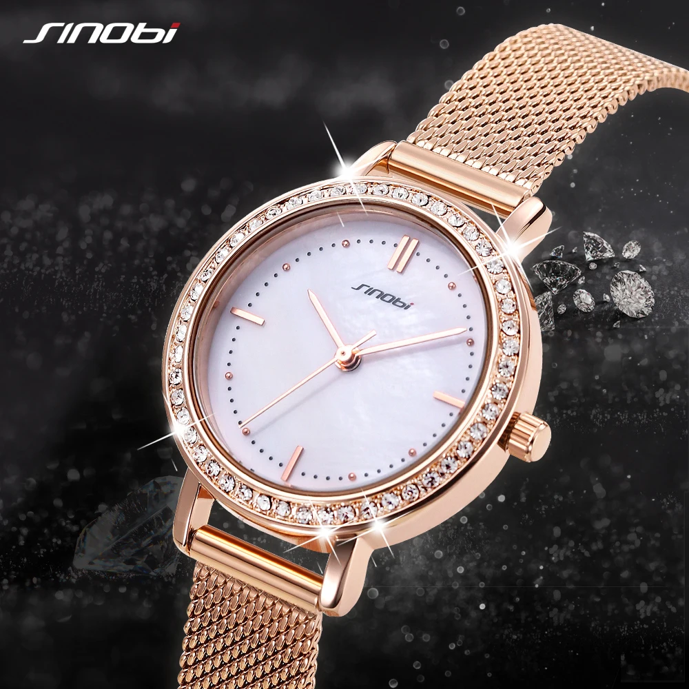 SINOBI New Women Luxury Brand Watch Simple Quartz Ladies Waterproof Wristwatch Female Fashion Casual Watches Clock reloj mujer
SINOBI New Women Luxury Brand Watch Simple Quartz Ladies Waterproof Wristwatch Female Fashion Casual Watches Clock reloj mujer