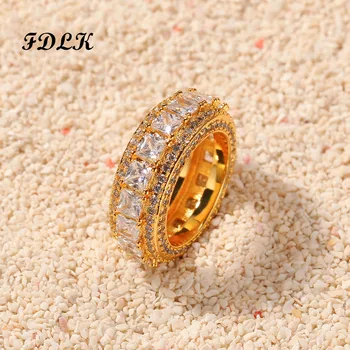 Secret Boy Hip Hop 12MM Full CZ Cubic Zircon Charm Iced Out Bling Tready Copper Zircon Ring For Men Women Jewelry Gold Color
Secret Boy Hip Hop 12MM Full CZ Cubic Zircon Charm Iced Out Bling Tready Copper Zircon Ring For Men Women Jewelry Gold Color