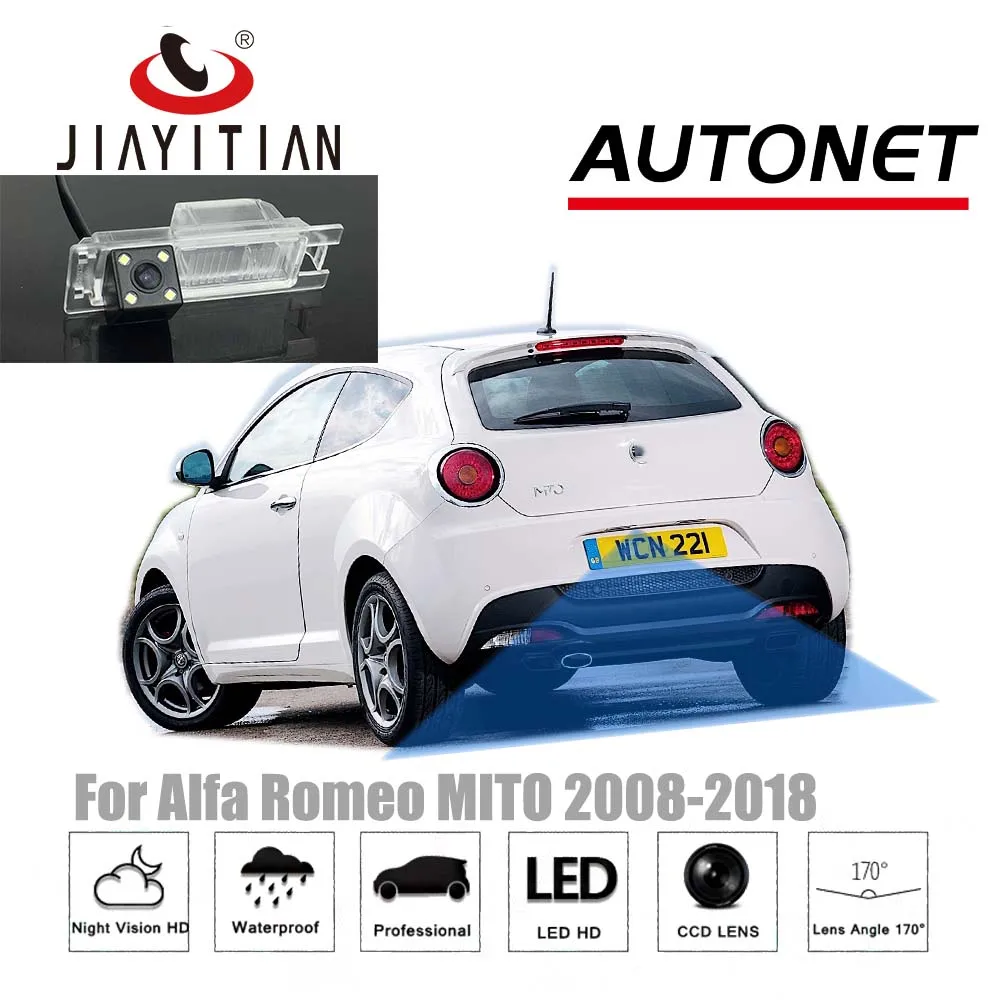 

JIAYITIAN Rear View Camera For Alfa Romeo MITO 2008 2010 2012 2014 2016 2018/CCD/Night Vision/backup Camera/license plate camera