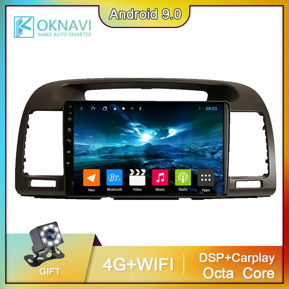 For Toyota Camry 2002 2003 2004 2005 2006 Radio Car Player 2Din Radio Multimedia Navigation GPS Video Player Wifi DSP Carplay BT
For Toyota Camry 2002 2003 2004 2005 2006 Radio Car Player 2Din Radio Multimedia Navigation GPS Video Player Wifi DSP Carplay BT
