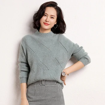 Helovi 100% cashmere pullovers Winter Sweater Women Cashmere Knitted Women Sweaters And Pullovers mongolian cashmere coat
Helovi 100% cashmere pullovers Winter Sweater Women Cashmere Knitted Women Sweaters And Pullovers mongolian cashmere coat