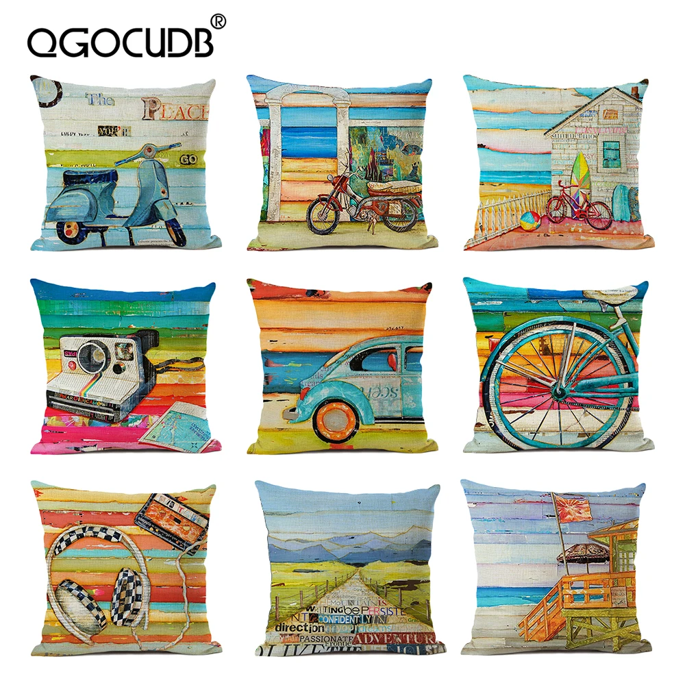 Living Room Sofa Decoration 45x45cm Cushion Cover, Oil Painting Design Design Pillow, Invisible Zipper Design
Living Room Sofa Decoration 45x45cm Cushion Cover, Oil Painting Design Design Pillow, Invisible Zipper Design