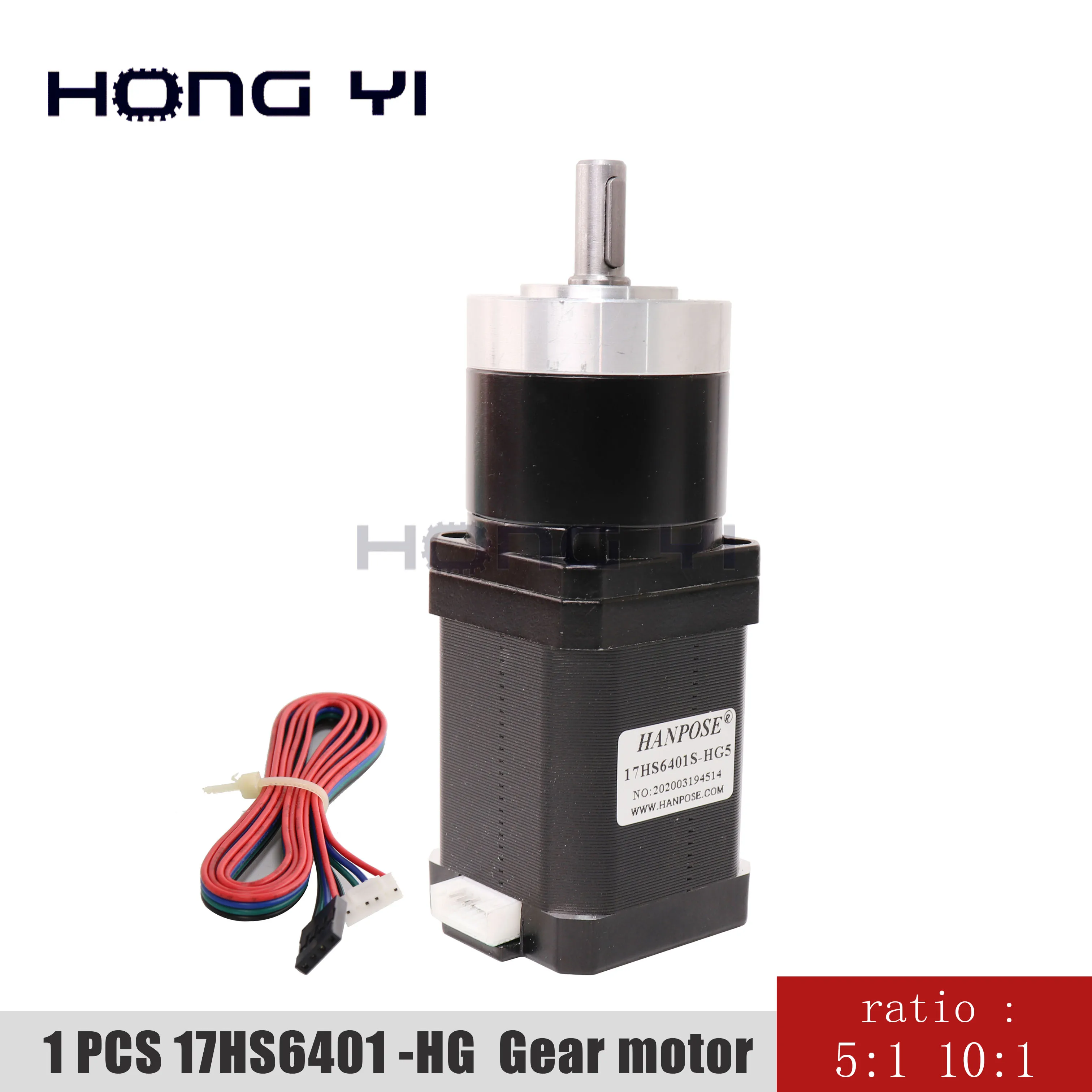Gear ratio 5-1 10-1 Planetary Gearbox stepper 6401S-HG Nema17 Motor Planetary Gearbox
Gear ratio 5-1 10-1 Planetary Gearbox stepper 6401S-HG Nema17 Motor Planetary Gearbox