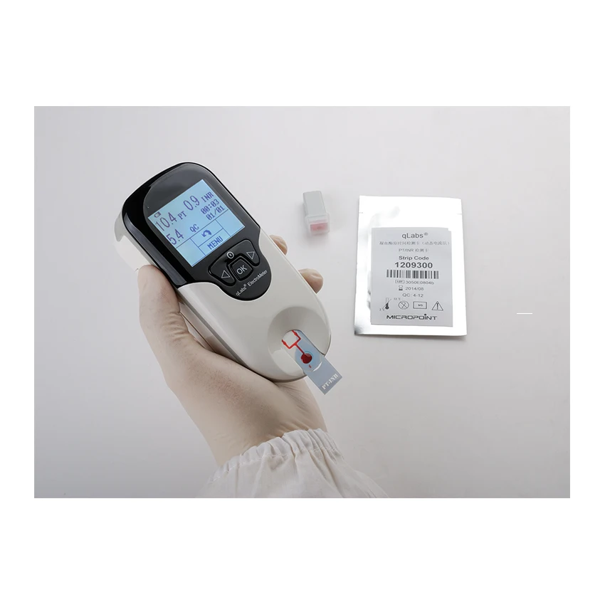 CE Certification Professional Use POCT INR monitor PT INR meter for INR blood test with 24pcs PT test strips
CE Certification Professional Use POCT INR monitor PT INR meter for INR blood test with 24pcs PT test strips