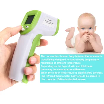 Baby/Adults Digital LCD Infrared Thermometer Ear Forehead Non-Contact Body Thermometer can CSV
Baby/Adults Digital LCD Infrared Thermometer Ear Forehead Non-Contact Body Thermometer can CSV