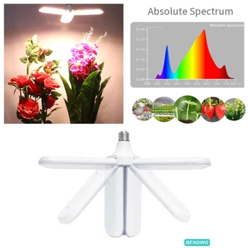 24/36/48W LED Plant Growth Light 2/3/4 Leaf Folding Full Spectrum Lamp Phytolamp 
24/36/48W LED Plant Growth Light 2/3/4 Leaf Folding Full Spectrum Lamp Phytolamp