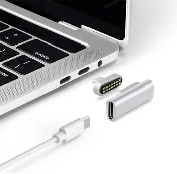 Magnetic USB C Type C Adapter Side Plug Elbow 20pin Full-function Adapter Charging Data Transmission 4k Video
Magnetic USB C Type C Adapter Side Plug Elbow 20pin Full-function Adapter Charging Data Transmission 4k Video