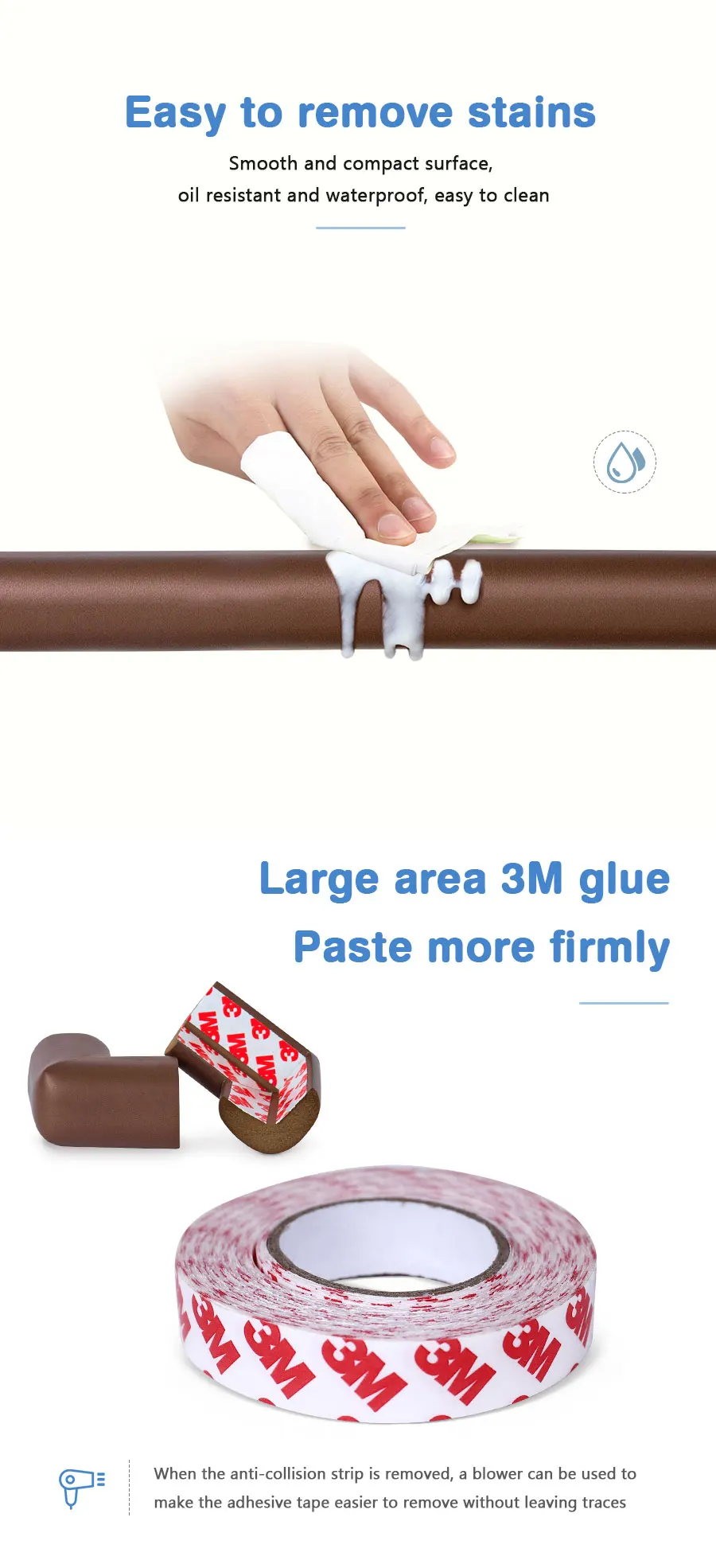 גליל מגן פינות- להגנה מפינות שולחן ורהיטים גליל מגן פינות- להגנה מפינות שולחן ורהיטים