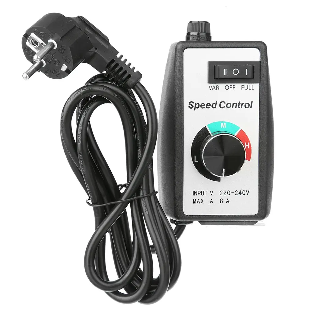 Motor Speed Controller Universal Electronic Stepless Governor Switch Blower Duct Fan Speed Control Regulator 230V
Motor Speed Controller Universal Electronic Stepless Governor Switch Blower Duct Fan Speed Control Regulator 230V