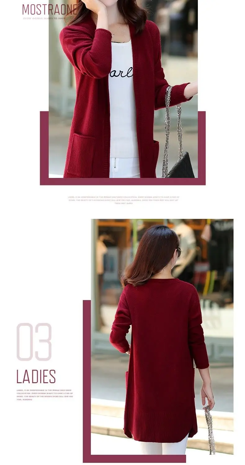 Woman Sweaters Cardigan Autumn Winter Sweater Cardigan Loose Outer Wear Sweater Autumn Coat Sueters De Mujer Woman Sweaters Cardigan Autumn Winter Sweater Cardigan Loose Outer Wear Sweater Autumn Coat Sueters De Mujer