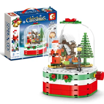 Christmas Santa Claus Crystal ball Gifts Building Blocks Educational DIY Toys for Children Figures Dolls Block 601090
Christmas Santa Claus Crystal ball Gifts Building Blocks Educational DIY Toys for Children Figures Dolls Block 601090
