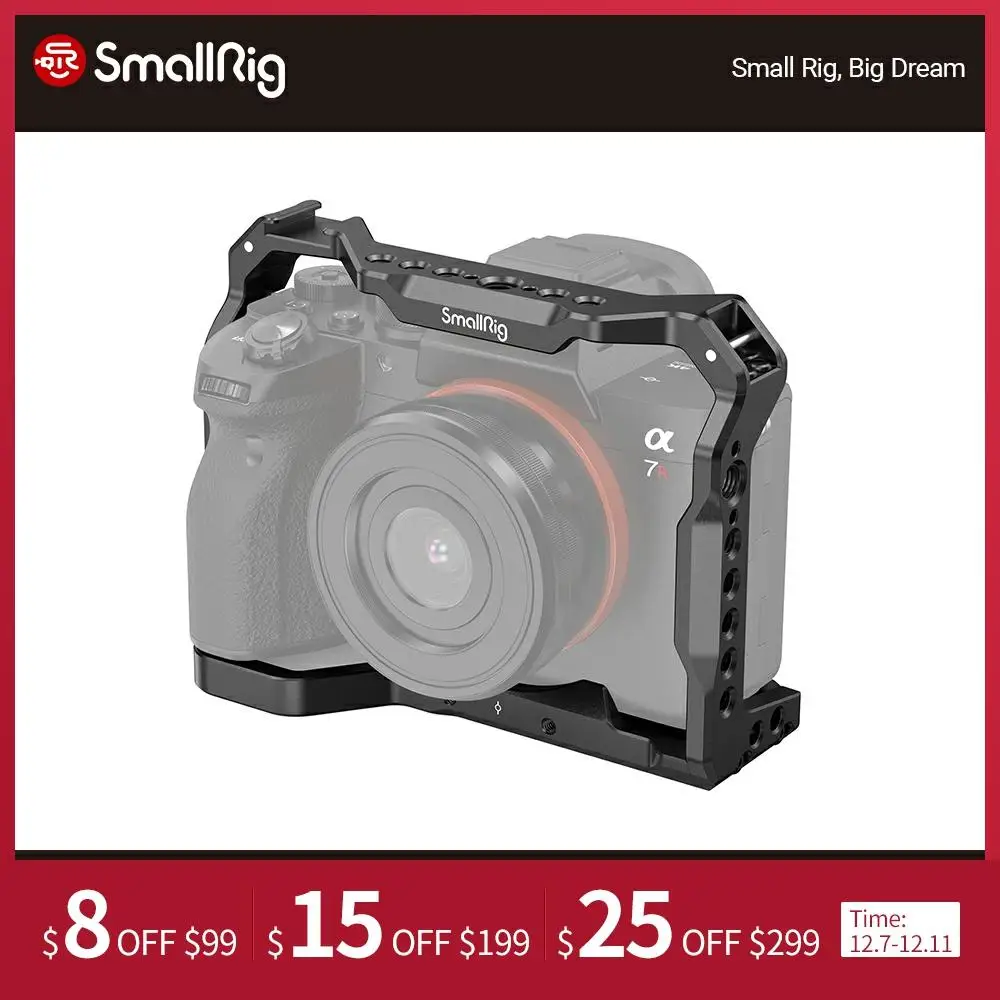 SmallRig Light Camera Cage Side Handle for Sony A7R IV A9 II DIY Accessories KIT 2917
SmallRig Light Camera Cage Side Handle for Sony A7R IV A9 II DIY Accessories KIT 2917