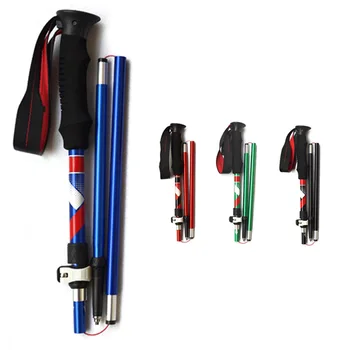 3-Section Ultra-light EVA Handle Foldable Canes Aluminum alloy Walking Sticks Trekking Pole Alpenstock For Outdoor
3-Section Ultra-light EVA Handle Foldable Canes Aluminum alloy Walking Sticks Trekking Pole Alpenstock For Outdoor