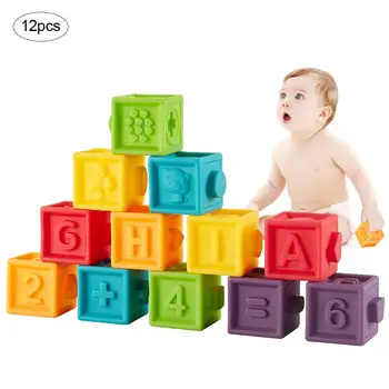 Hot Sale Baby Soft Building Blocks Toy Puzzle Bite Early Childhood Toy Safe Educational Teething Chewing Toys
Hot Sale Baby Soft Building Blocks Toy Puzzle Bite Early Childhood Toy Safe Educational Teething Chewing Toys