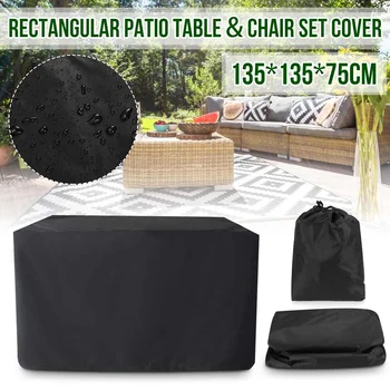 Waterproof Rectangular Table Cover Outdoor Furniture Table Set Dustproof UV Resistant 210D Oxford Cloth Cover 135x135x75cm
Waterproof Rectangular Table Cover Outdoor Furniture Table Set Dustproof UV Resistant 210D Oxford Cloth Cover 135x135x75cm