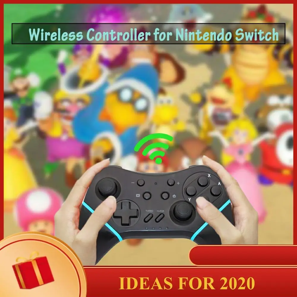 Wireless Controller Remote for Nintendo Switch Console Gamepad Joypad Joystick Wireless Double Shock 6-axis Turbo Bluetooth
Wireless Controller Remote for Nintendo Switch Console Gamepad Joypad Joystick Wireless Double Shock 6-axis Turbo Bluetooth