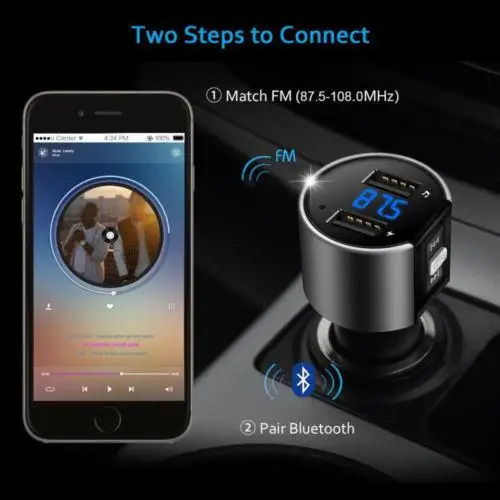Dragonpad Car Kit FM Transmitter Bluetooth C26S MP3 Player Wireless Radio Adapter USB Charger
Dragonpad Car Kit FM Transmitter Bluetooth C26S MP3 Player Wireless Radio Adapter USB Charger