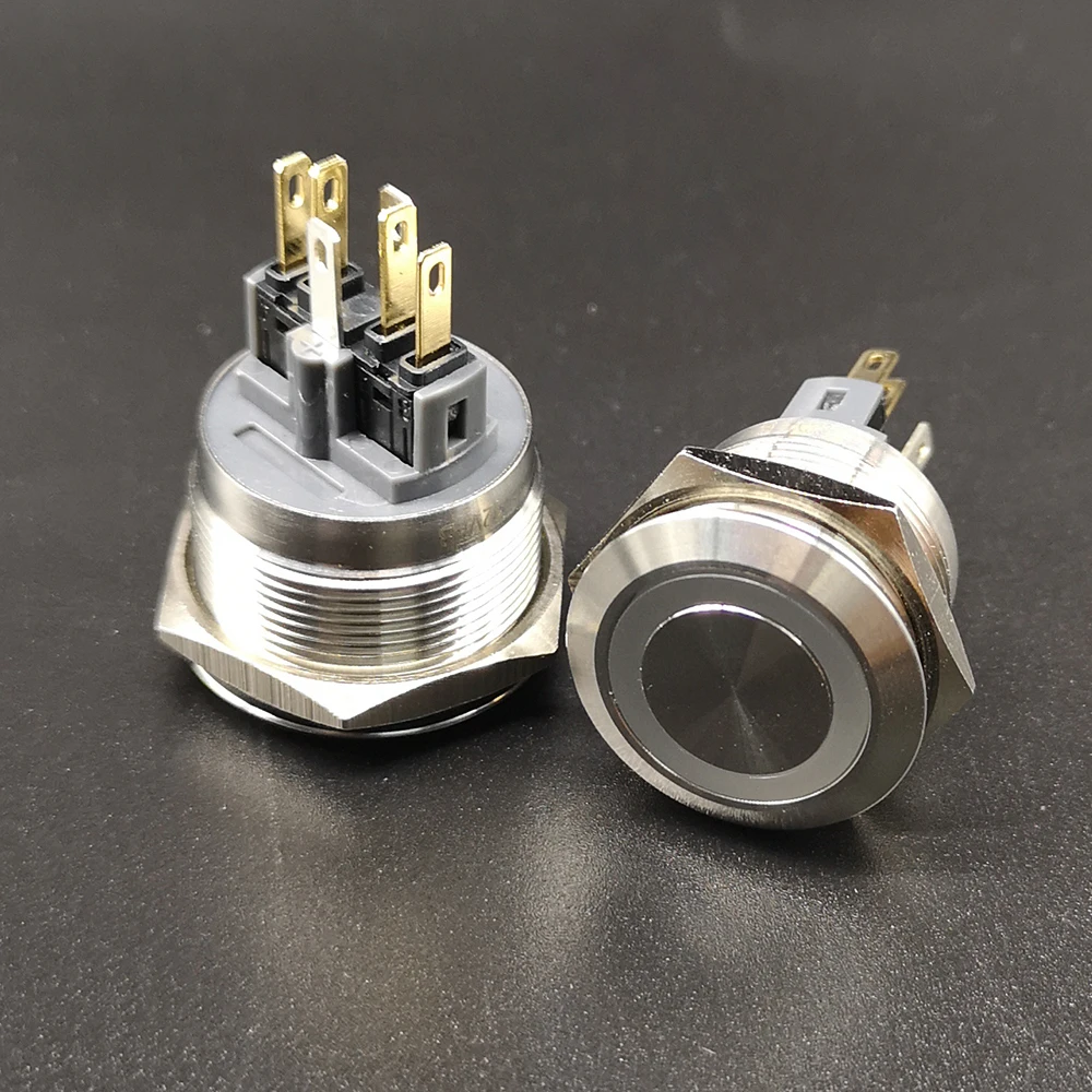 22mm 5V 6V 12V 24V WHITE LED Anti Vandal Resistant Metal Switch with Self-Locking
22mm 5V 6V 12V 24V WHITE LED Anti Vandal Resistant Metal Switch with Self-Locking