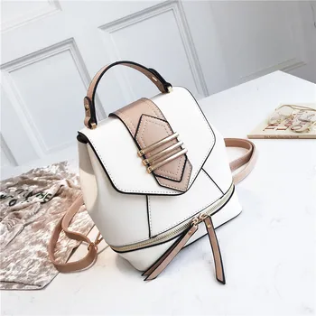 CHISPAULO Multifunction Korean Style Backpack Solid Color Small Leather Bag SoftBack Bag
CHISPAULO Multifunction Korean Style Backpack Solid Color Small Leather Bag SoftBack Bag