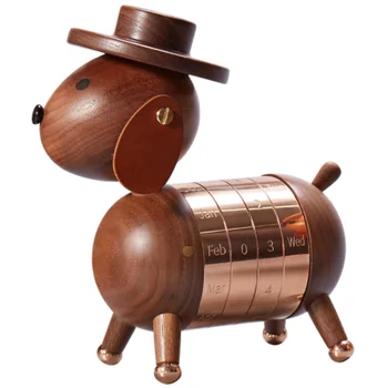 Creative European ornaments Creative gifts Crafts Walnut Beech gentleman dog calendar 20 pieces
Creative European ornaments Creative gifts Crafts Walnut Beech gentleman dog calendar 20 pieces