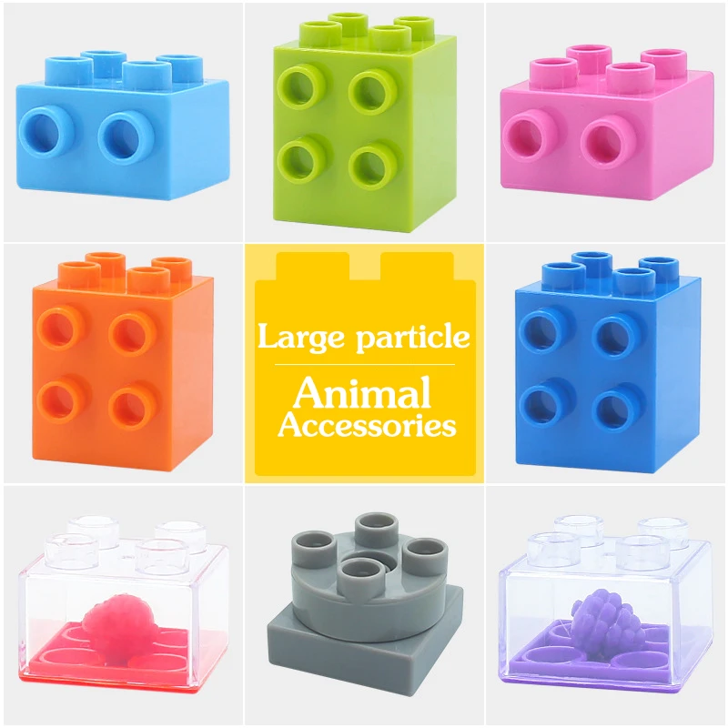 Animal Model Figures Accessories Compatible Legoly Duploed Big Size Building Block DIY Cartoon Animal Brick Educational Toy For
Animal Model Figures Accessories Compatible Legoly Duploed Big Size Building Block DIY Cartoon Animal Brick Educational Toy For