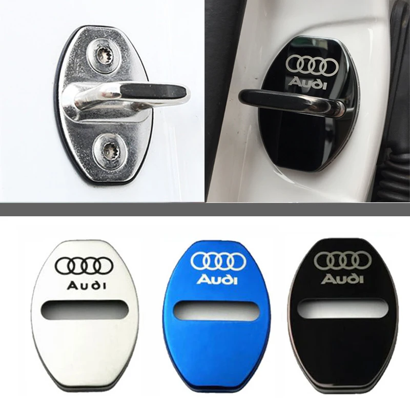 4pc Door Lock Decoration Protection Cover Emblem case For Audi With Logo Stainless Steel Door Lock Cap Car styling accessories
4pc Door Lock Decoration Protection Cover Emblem case For Audi With Logo Stainless Steel Door Lock Cap Car styling accessories