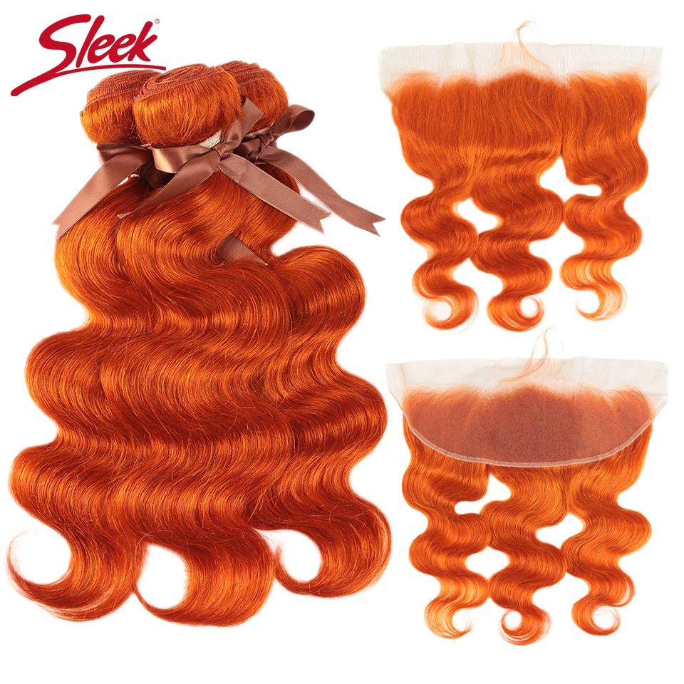 Sleek Orange Brazilian Bundles With Frontal Body Wave Lace Frontal With Bundles 8-28 Remy Human Hair Weave Bundles With Closure
Sleek Orange Brazilian Bundles With Frontal Body Wave Lace Frontal With Bundles 8-28 Remy Human Hair Weave Bundles With Closure