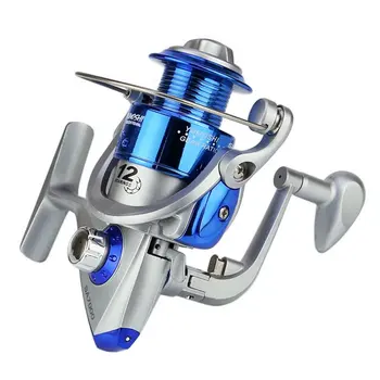 yomoshi SA1000-7000 Series Fishing Reel Spinning Carbon Fiber Drag Ultralight Freshwater 6BB Spin Plastic with Metal Rocker Arm