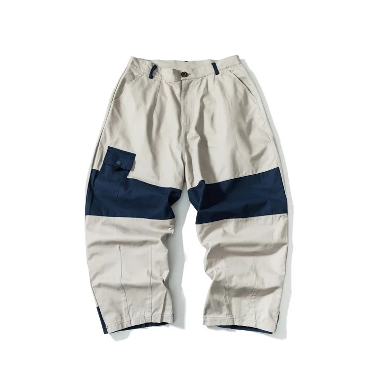 Northern Boundary Men'S Wear 2020 Spring New Style Mixed Colors Design Loose Straight Pants MEN'S Casual Pants Versatile Trouser
Northern Boundary Men'S Wear 2020 Spring New Style Mixed Colors Design Loose Straight Pants MEN'S Casual Pants Versatile Trouser