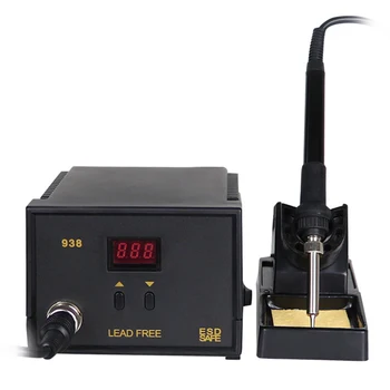 Electric Iron Soldering Station SMD Welders Welding with Stand Sponge ESD Anti-static P666
Electric Iron Soldering Station SMD Welders Welding with Stand Sponge ESD Anti-static P666