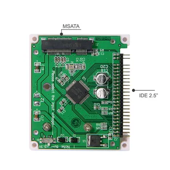 Low Profile Half-Heigh mSATA SSD to 2.5 inch IDE 44pin Hard Disk Case Enclosure for Notebook Laptop
Low Profile Half-Heigh mSATA SSD to 2.5 inch IDE 44pin Hard Disk Case Enclosure for Notebook Laptop
