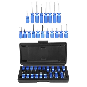 TIOODRE 19pcs/ Set Hand Tool Set Car Universal Electrical Terminal Block Release Connector Removal Tool Kit Drill Bit Set New
TIOODRE 19pcs/ Set Hand Tool Set Car Universal Electrical Terminal Block Release Connector Removal Tool Kit Drill Bit Set New