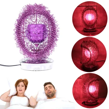 220V Metal Romantic Crescent Appearance Aromatherapy Lamp Bedroom Night Lamp With EU Plug (Purple)
220V Metal Romantic Crescent Appearance Aromatherapy Lamp Bedroom Night Lamp With EU Plug (Purple)