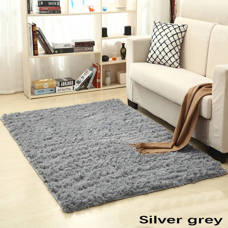 Silver grey Bedroom bathroom living room porch carpet rug mat yoga table mat 80*120cm 100*160cm 
Silver grey Bedroom bathroom living room porch carpet rug mat yoga table mat 80*120cm 100*160cm