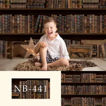 Mocsicka Library Old Wooden Bookshelf Books Study Child Portrait Photo Backgrounds Photography Backdrops Photocall Photo Studio
Mocsicka Library Old Wooden Bookshelf Books Study Child Portrait Photo Backgrounds Photography Backdrops Photocall Photo Studio