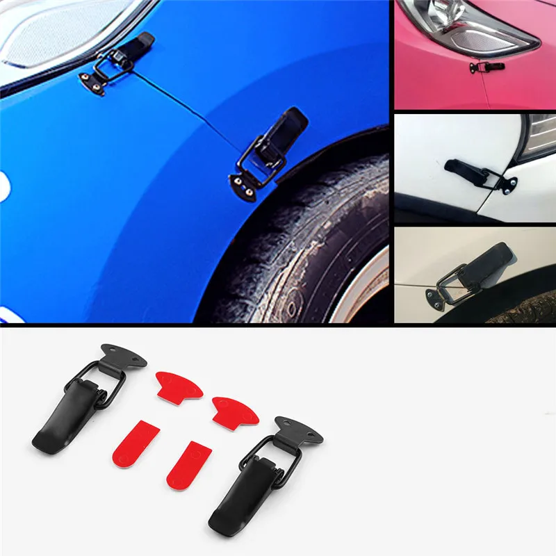 2Pcs Universal Bumper Durable Security Hook Lock Clip Kit Clip Hasp For Racing Car Truck Hood Quick Release Fastener
2Pcs Universal Bumper Durable Security Hook Lock Clip Kit Clip Hasp For Racing Car Truck Hood Quick Release Fastener