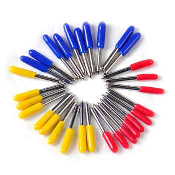 30Pcs 30 45 60 Degree Roland Cutting Plotter Cutter Knife Blades Offset