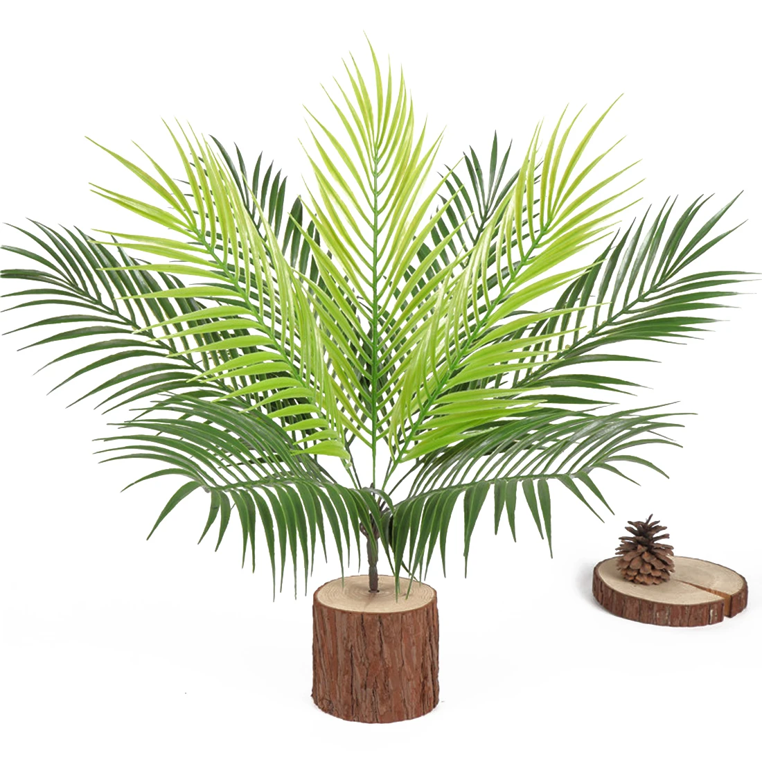 Artificial Palm Leaf Plant Bush Greenery Plants 9/14 Branch Fake Tropical Fronds Palm Tree for Home Party Wedding Decor
Artificial Palm Leaf Plant Bush Greenery Plants 9/14 Branch Fake Tropical Fronds Palm Tree for Home Party Wedding Decor