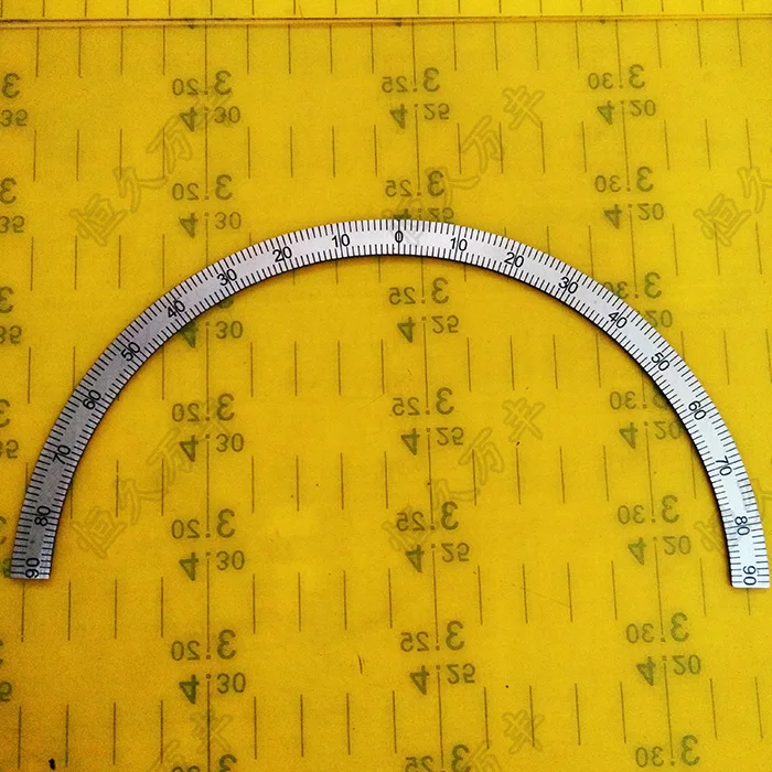 Outer Diameter: 167 mm 180-Degree Semi-Circle Dial Special Experimental Equipment Experimental Angle Disc Protractor 167#150#1
Outer Diameter: 167 mm 180-Degree Semi-Circle Dial Special Experimental Equipment Experimental Angle Disc Protractor 167#150#1