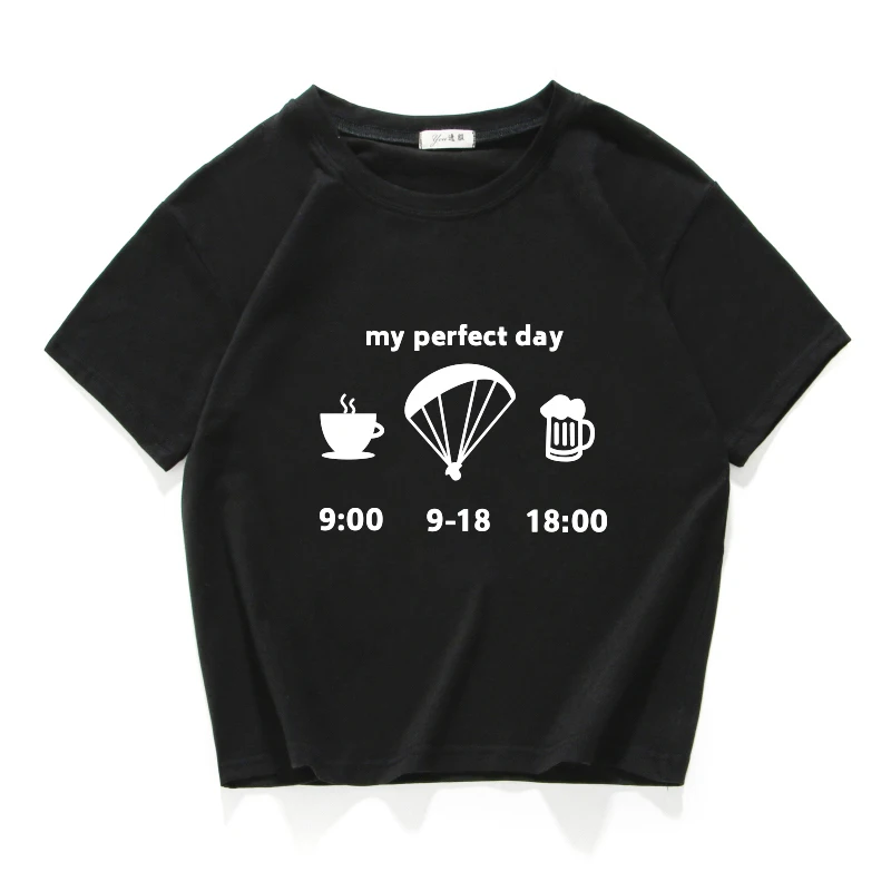 my ferfect day graphic casual women crops top cotton casual short women t-shirt Camisetas Verano Mujer women clothes harajuku
my ferfect day graphic casual women crops top cotton casual short women t-shirt Camisetas Verano Mujer women clothes harajuku