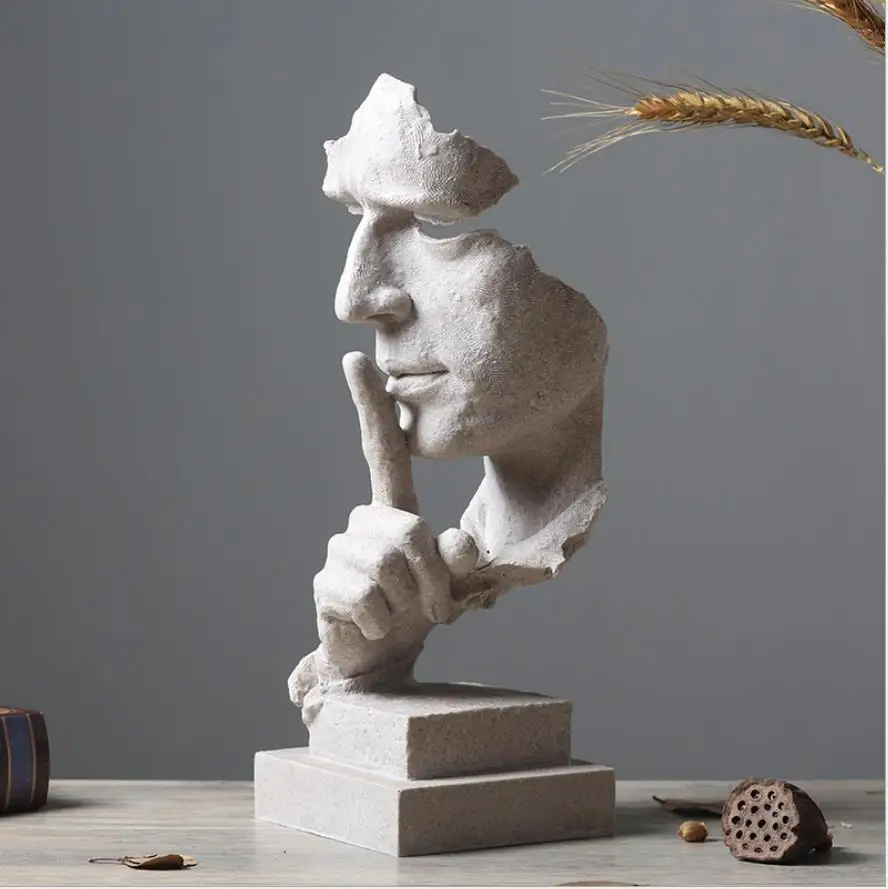 Figure Abstract Crafts Creative Nordic Sculpture Decoration Retro Office Living Room Decorations
Figure Abstract Crafts Creative Nordic Sculpture Decoration Retro Office Living Room Decorations