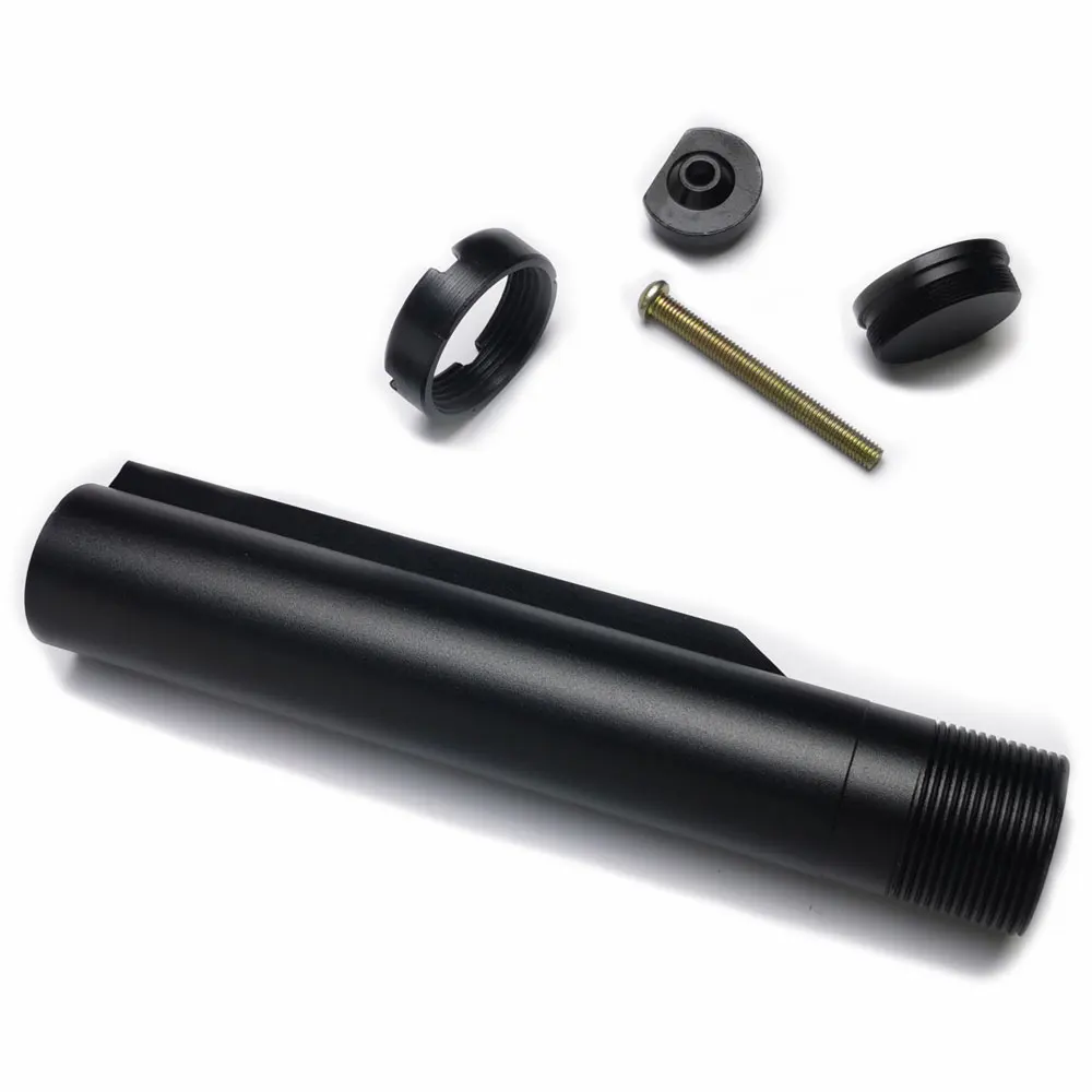 6 Position Buffer Tube for Airsoft M4 / M16 Series AEGs Retractable Stocks Lightweight CNC Stock Extension Tube
6 Position Buffer Tube for Airsoft M4 / M16 Series AEGs Retractable Stocks Lightweight CNC Stock Extension Tube