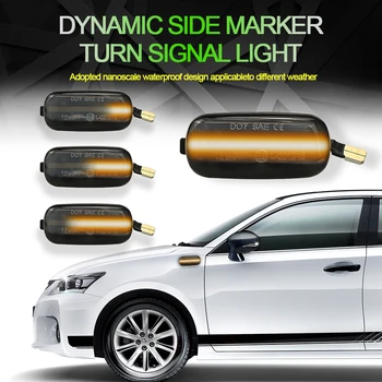 2PCS Led Dynamic Side Marker Turn Signal Light Sequential Blinker Light Marker For Audi A3 S3 8P A4 S4 RS4 B6 B7 B8 A6 S6 C5 C7
2PCS Led Dynamic Side Marker Turn Signal Light Sequential Blinker Light Marker For Audi A3 S3 8P A4 S4 RS4 B6 B7 B8 A6 S6 C5 C7